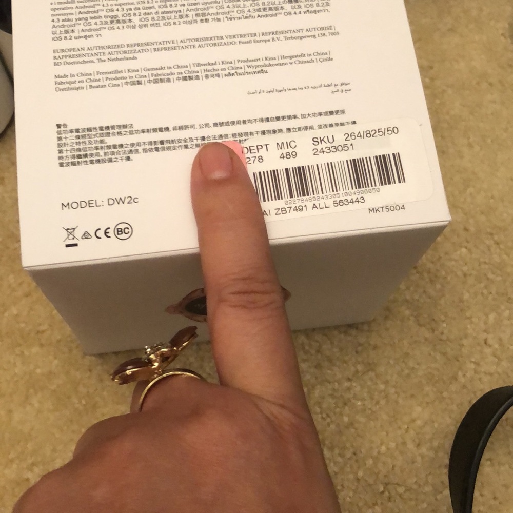 Michael kors bradshaw rosegold